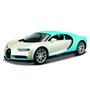 Автомодель игрушечная MAISTO Bugatti Chiron масштаб 1:24 (32509 white/blue)