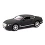 Автомодель Uni-Fortune Bentley Continental GT 2018 1:32 черная матовая инерционная (554043М)