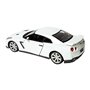 Автомодель Bburago Nissan GT-R белый металлик металлическая 1:24 (18-21082/18-21082-2)