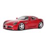 Автомодель Bburago Alfa 8C competizione 2007 красный металлик металлическая 1:32 (18-43004/18-43004-2)