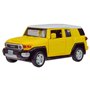 Автомодель Автопром Toyota FJ Cruiser желтая 1:43 (4305/4305-1)