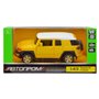 Автомодель Автопром Toyota FJ Cruiser желтая 1:43 (4305/4305-1)