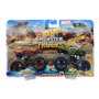 Набор машинок Hot Wheels Monster trucks Спайдермен и Халк 1:64 (FYJ64/GMR38)