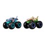 Набор машинок Hot Wheels Monster Trucks Wrex vs Leopard Shark (FYJ64/FYJ65)