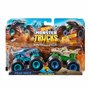 Набор машинок Hot Wheels Monster Trucks Wrex vs Leopard Shark (FYJ64/FYJ65)