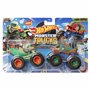 Набор автомоделей Hot Wheels Monster Trucks Внедорожники Duck Roll vs Piran-ahhhh (FYJ64/HWN54)