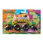 Машинки Hot Wheels Monster trucks Микеланджело и Донателло 1:64 (FYJ64/GTJ53)