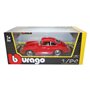 Автомодель Bburago Porshe 356B 1961 красный 1:24 (18-22079 red)