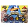 Набор автомоделей Hot Wheels Monster Trucks Внедорожники Super Mario (FYJ64/HWN69)