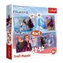 Пазлы Trefl Frozen 2 Путешествие в неизвестность 4 в 1 (34323)