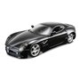 Автомодель Bburago Alfa 8C competizione 2007 черная металлик металлическая 1:32 (18-43004/18-43004-1)