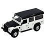 Автомодель Bburago Street fire Land rover Defender 110 белая 1:32 (18-43029 met white)