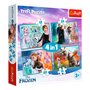 Пазл Trefl Frozen Удивительній мир 4 в 1 (34381)