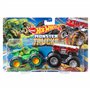 Набор машинок Hot Wheels Monster Trucks Cunkster vs 5alarm (FYJ64/HLT69)