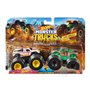 Набор машинок Hot Wheels Monster trucks Белая и зеленая(FYJ64/GBT71)