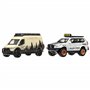 Набор автомоделей Hot Wheels Car culture &03905 Toyota Land cruiser Prado и Mercedes-Benz sprinter Tourer (HBL96/HRR76)