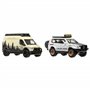 Набор автомоделей Hot Wheels Car culture &03905 Toyota Land cruiser Prado и Mercedes-Benz sprinter Tourer (HBL96/HRR76)