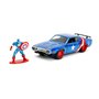 Автомодель Jada Marvel Avengers Plymouth GTX с фигуркой Капитана Америки (253223024)