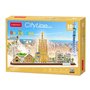 Конструктор 3D Cubic Fun City line Barcelona (MC256h)