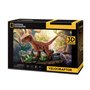 Трехмерный пазл CubicFun National Geographic Dino Велоцираптор (DS1053h)