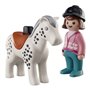 Конструктор Playmobil 1.2.3 Всадник с лошадью (70404)