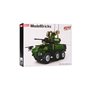 Конструктор Sluban Model Bricks Боевой танк STRV 103 692 детали (M38-B1010)