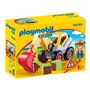 Конструктор Playmobil 1.2.3 Экскаватор с ковшом (70125)