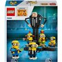 Конструктор LEGO Despicable Me Гру и миньоны из кубиков (75582)