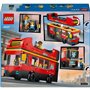 Конструктор LEGO City Красный двухэтажный экскурсионный автобус (60407)