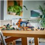 Конструктор LEGO City Вертолет в базовом лагере для исследования джунглей (60437)