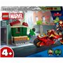 Конструктор LEGO Super Heroes Marvel Железный Человек на мотоцикле и Халк (76287)