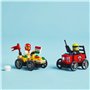 Конструктор LEGO City &laquoПицца-авто против пожарной машины&raquo Набор гонок (60458)