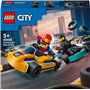 Конструктор LEGO City Картинг и гонщики (60400)