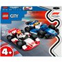 Конструктор LEGO City Автомобили для гонки F1 команд Williams Racing и Haas F1 (60464)