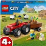 Конструктор LEGO City Красный фермерский трактор с прицепом и овцами (60461)