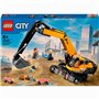 ​Конструктор LEGO City Желтый строительный экскаватор (60420)