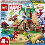 Конструктор LEGO Marvel Битва Паука и раптора Гобби в штаб-доме на дереве (11200)