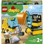 Конструктор LEGO DUPLO Грузовик и гусеничный экскаватор (10931)