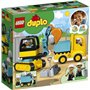 Конструктор LEGO DUPLO Грузовик и гусеничный экскаватор (10931)