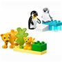 Конструктор LEGO DUPLO Семейства диких животных: Пингвины и Львы (10442)