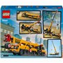 ​Конструктор LEGO City Желтый передвижной строительный кран (60409)