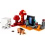 Конструктор LEGO Minecraft Засада возле портала в Нижний свет (21255)