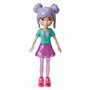 Игровой набор Polly Pocket Стильный гардероб модницы фиолетовые волосы и кролик (HKV88/2)