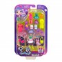 Игровой набор Polly Pocket Стильный гардероб модницы фиолетовые волосы и кролик (HKV88/2)