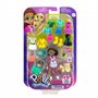 Игровой набор Polly Pocket Стильный гардероб модницы кучерявые волосы и собака (HKV88/3)