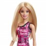 Кукла Barbie Супер стиль Блондинка в брендированном платье (HRH07)