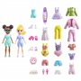 Игровой набор Polly Pocket Модный гардероб для двоих Серфинг (HNF51/4)