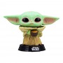 Фигурка Funko Pop Star wars Мандалорец Малыш Йода с чашкой (49933)