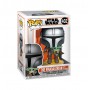 Фигурка Funko Pop Star Wars Мандалорец, летящий с малышом (50959)