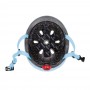 Защитный шлем Globber Go Up Lights синий 45-51 см с фонариком (506-200)